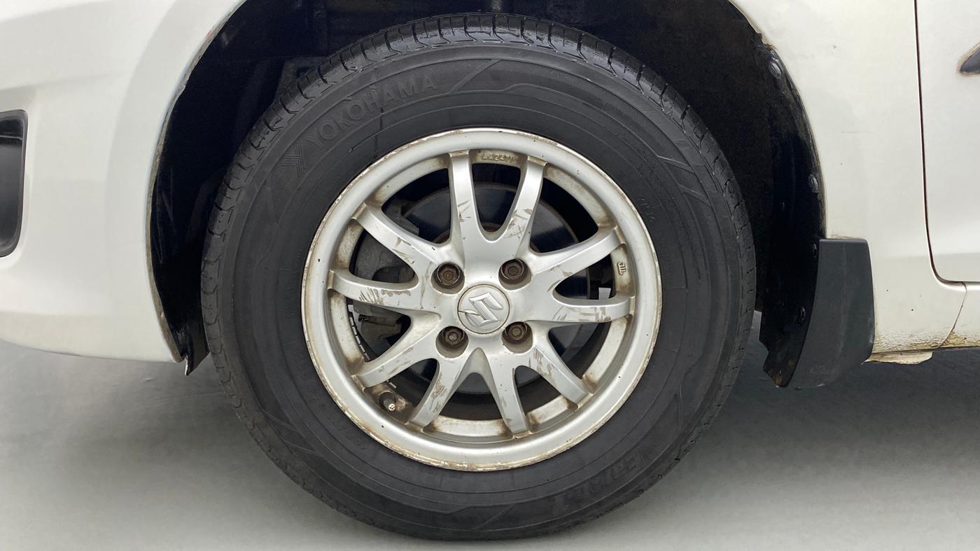 2014 Maruti Swift Dzire VXI AMT, Petrol, Automatic, 77,100 km, Left Front Wheel