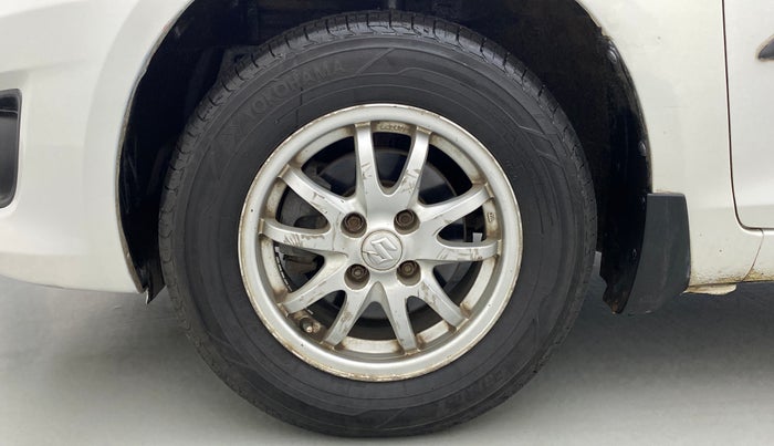 2014 Maruti Swift Dzire VXI AMT, Petrol, Automatic, 77,100 km, Left Front Wheel