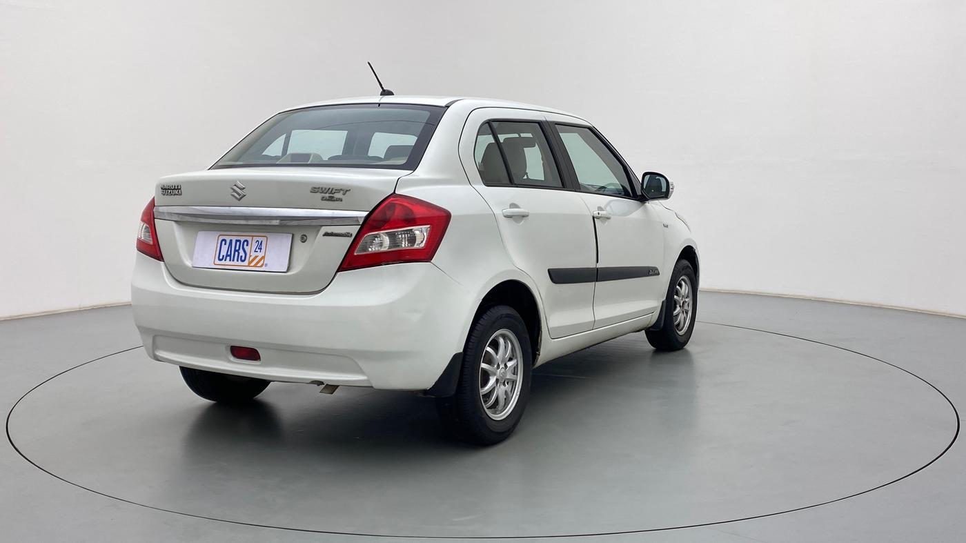 2014 Maruti Swift Dzire VXI AMT, Petrol, Automatic, 77,100 km, Right Back Diagonal