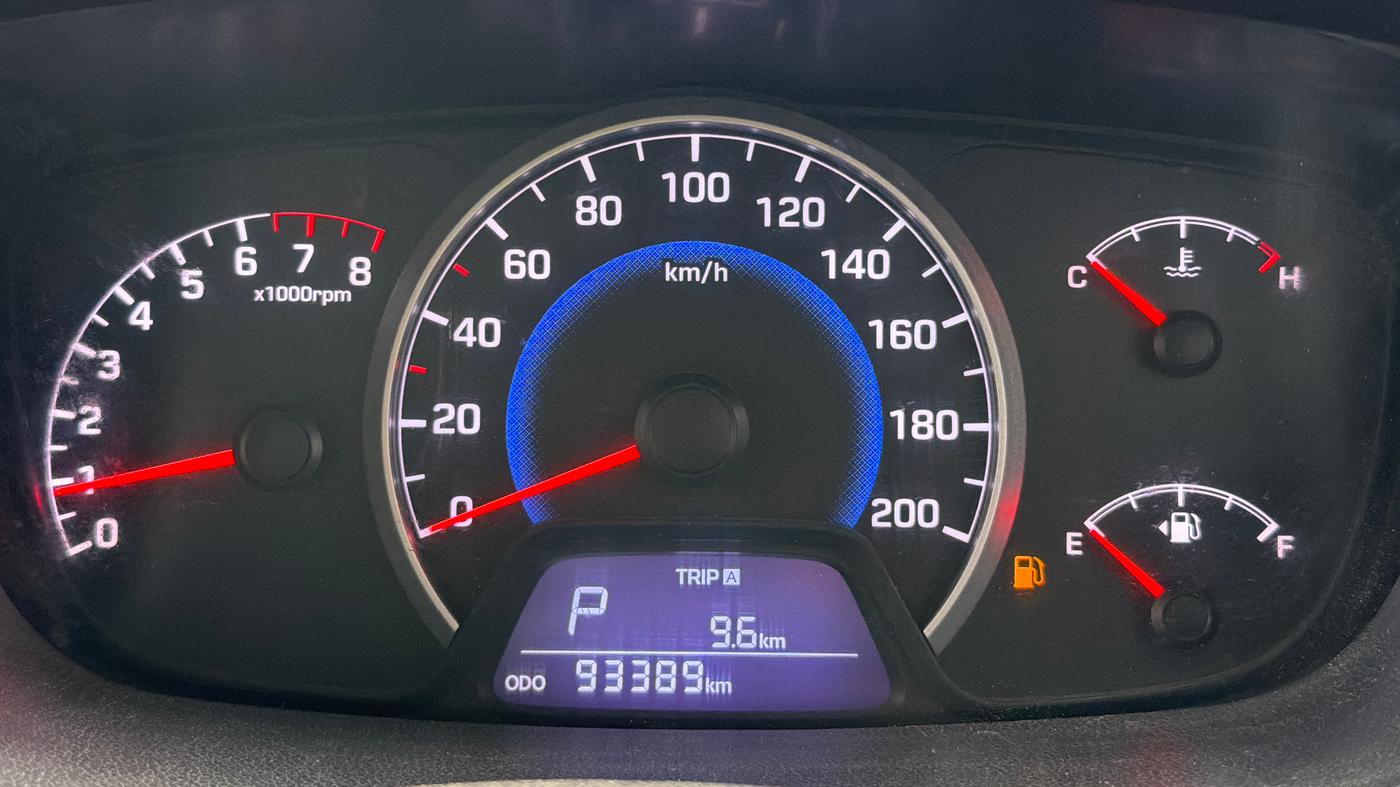 2016 Hyundai Grand i10 ASTA AT 1.2 KAPPA VTVT, Petrol, Automatic, 93,379 km, Odometer Image