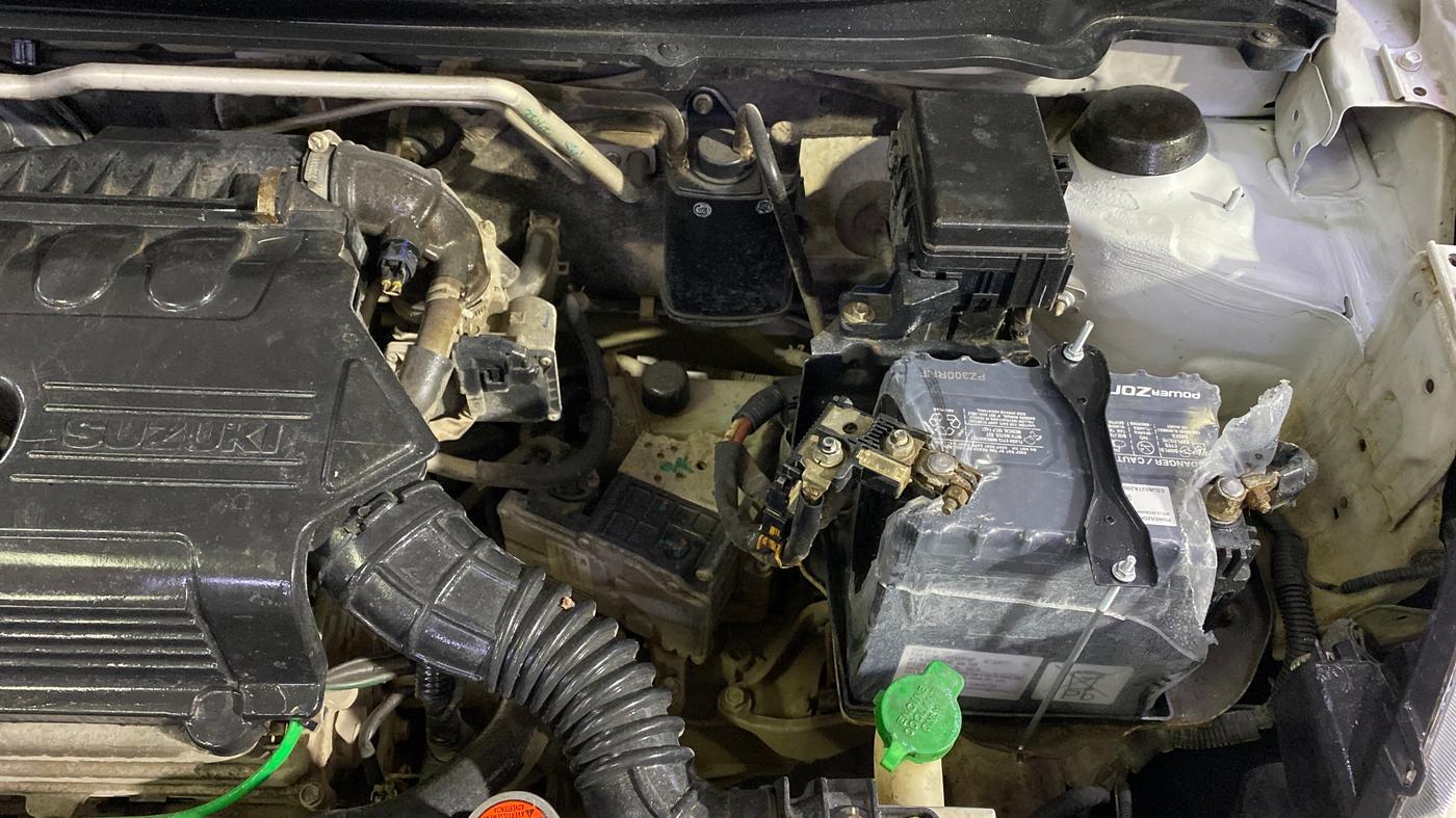 2018 Maruti Celerio VXI AMT, Petrol, Automatic, 83,126 km, Engine View - Left