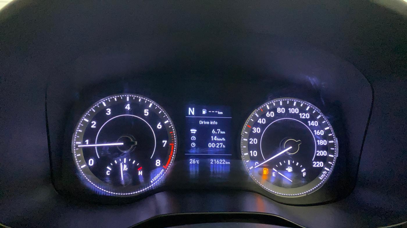 2020 Hyundai VENUE SX 1.0 TURBO IMT, Petrol, Manual, 21,614 km, Odometer Image
