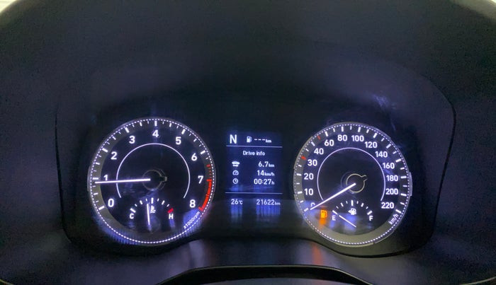 2020 Hyundai VENUE SX 1.0 TURBO IMT, Petrol, Manual, 21,614 km, Odometer Image