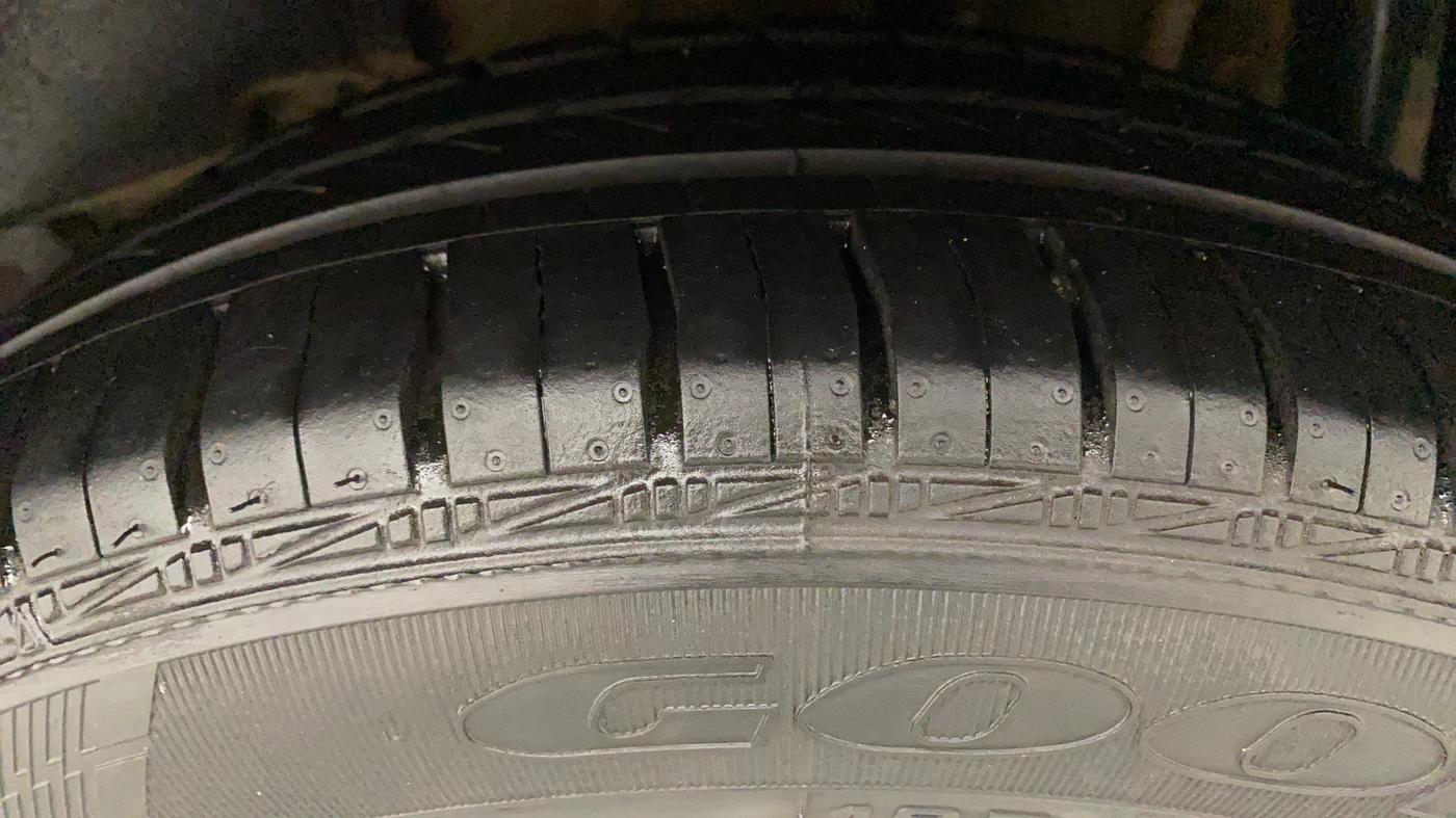 2017 Tata TIGOR XZ PETROL, Petrol, Manual, 68,790 km, Left Rear Tyre Tread