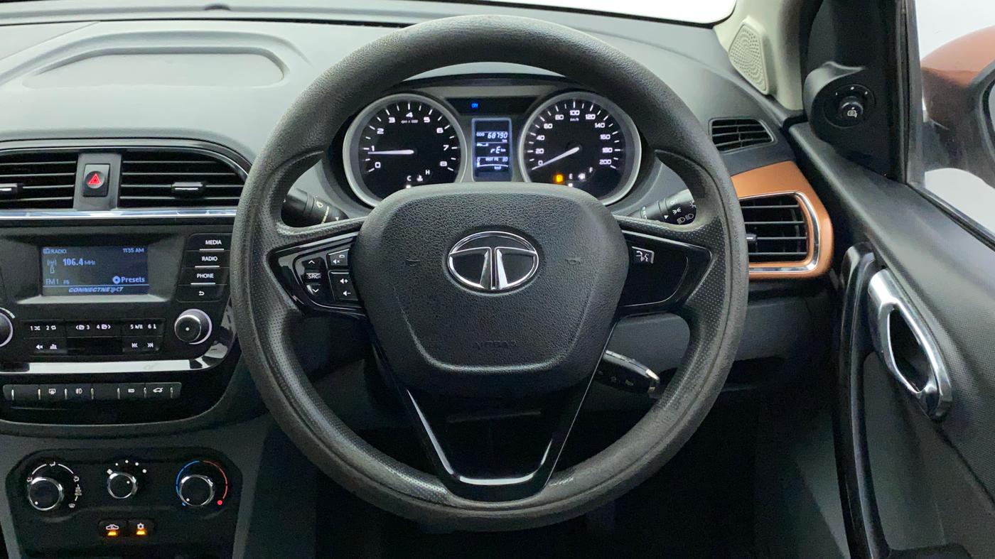 2017 Tata TIGOR XZ PETROL, Petrol, Manual, 68,790 km, Steering Wheel Close Up