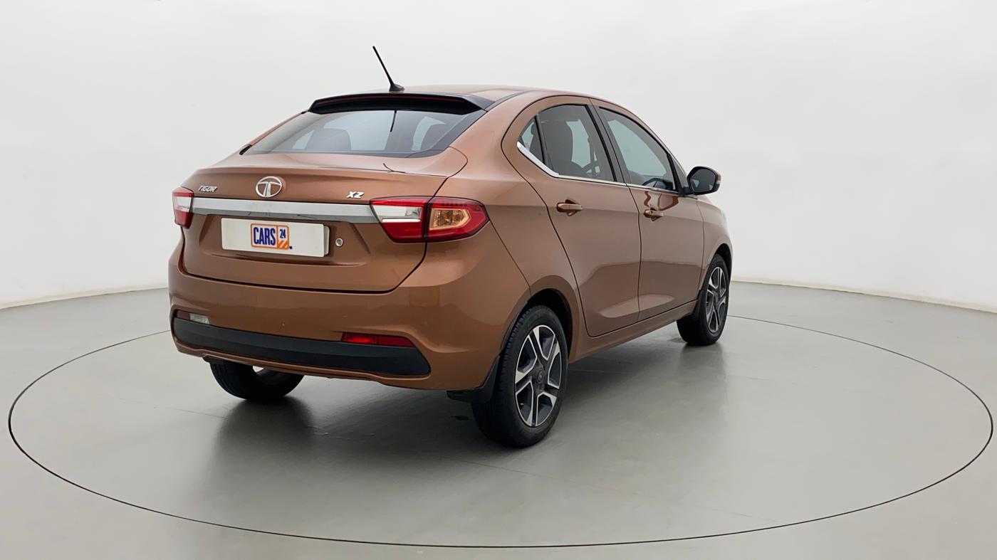2017 Tata TIGOR XZ PETROL, Petrol, Manual, 68,790 km, Right Back Diagonal