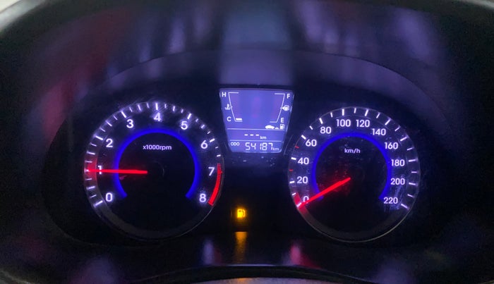 2015 Hyundai Verna 1.4 VTVT, Petrol, Manual, 54,180 km, Odometer Image