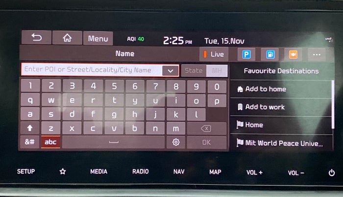 2020 KIA SONET GTX PLUS DCT 1.0, Petrol, Automatic, 27,728 km, Touchscreen Infotainment System