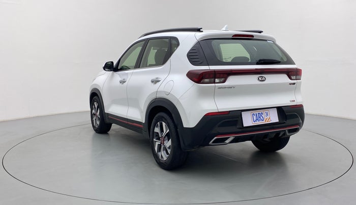 2020 KIA SONET GTX PLUS DCT 1.0, Petrol, Automatic, 27,728 km, Left Back Diagonal