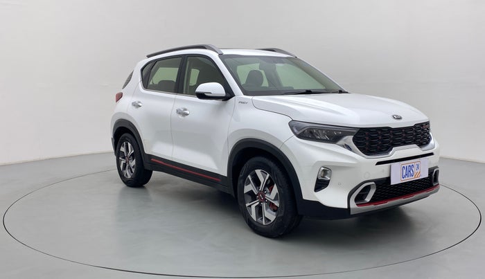 2020 KIA SONET GTX PLUS DCT 1.0, Petrol, Automatic, 27,728 km, Right Front Diagonal