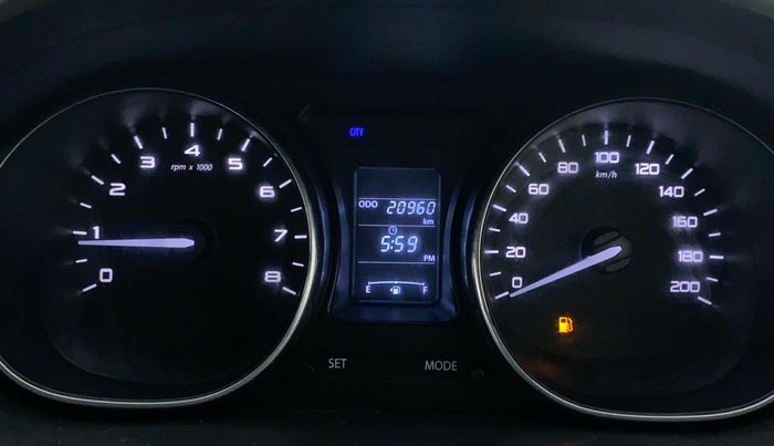 2018 Tata Tiago XZ PETROL, Petrol, Manual, 21,023 km, Odometer Image