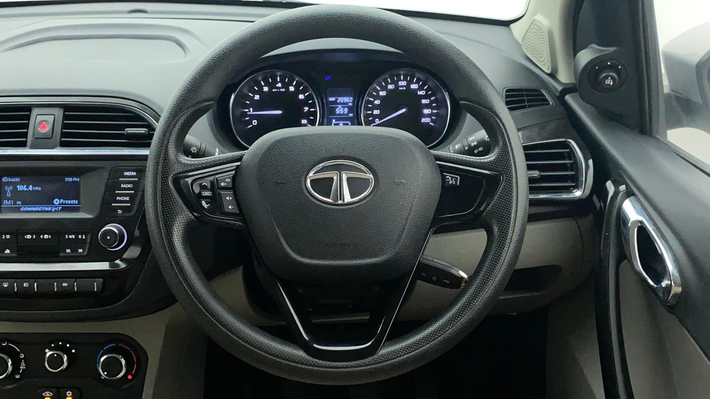 2018 Tata Tiago XZ PETROL, Petrol, Manual, 21,023 km, Steering Wheel Close Up