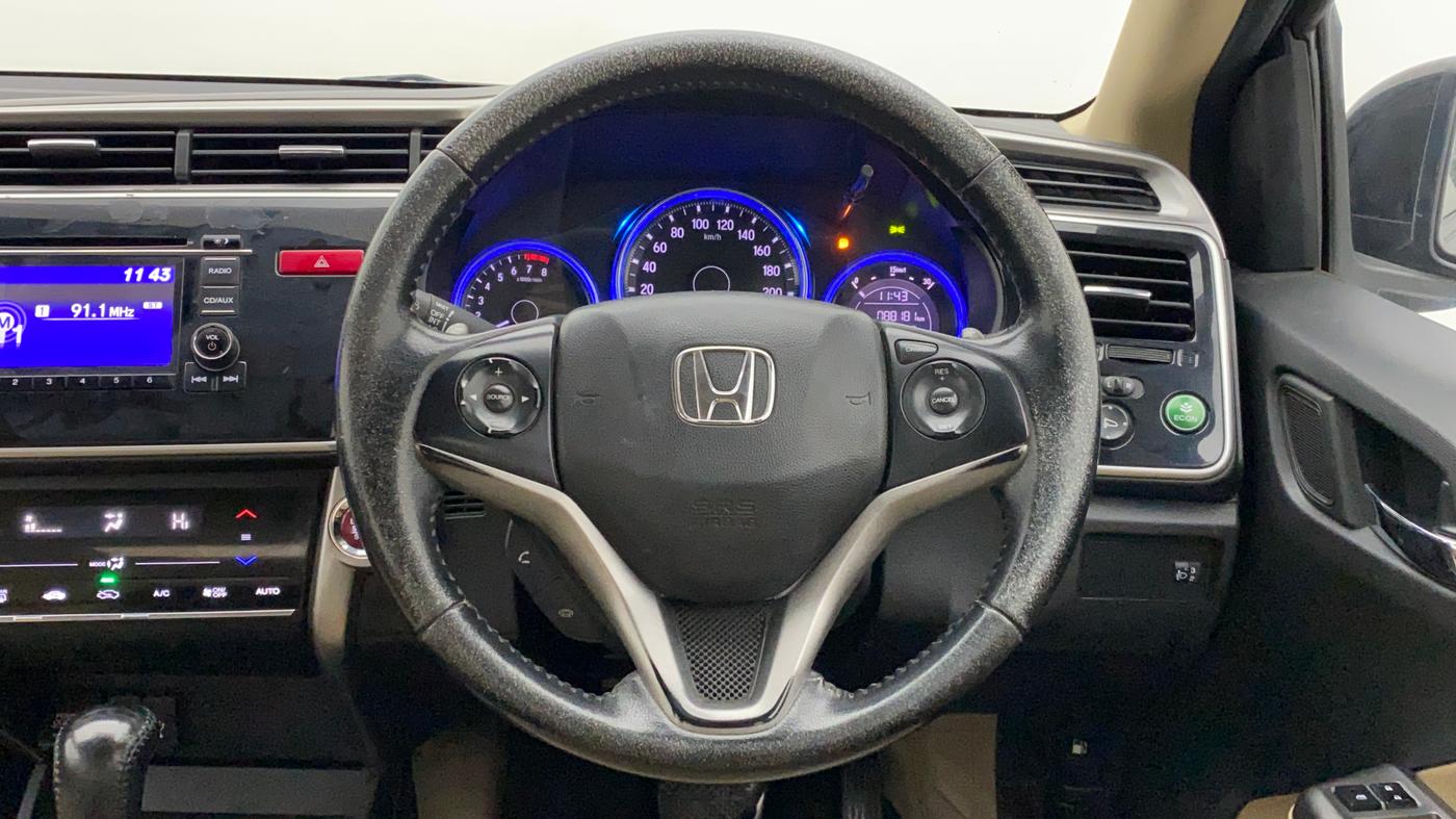 2015 Honda City 1.5L I-VTEC VX CVT, Petrol, Automatic, 88,181 km, Steering Wheel Close Up