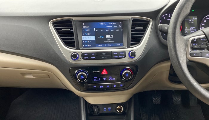 2017 Hyundai Verna 1.6 SX VTVT, Petrol, Manual, 26,658 km, Air Conditioner