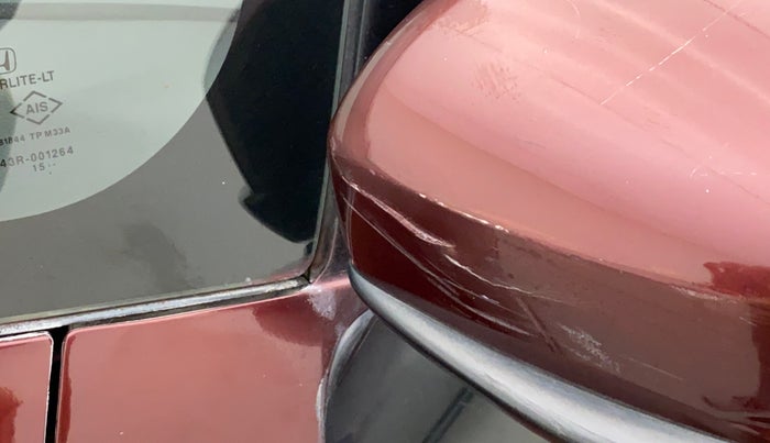 2016 Honda Jazz 1.2 V MT, Petrol, Manual, 35,734 km, Left rear-view mirror - Cover has minor damage