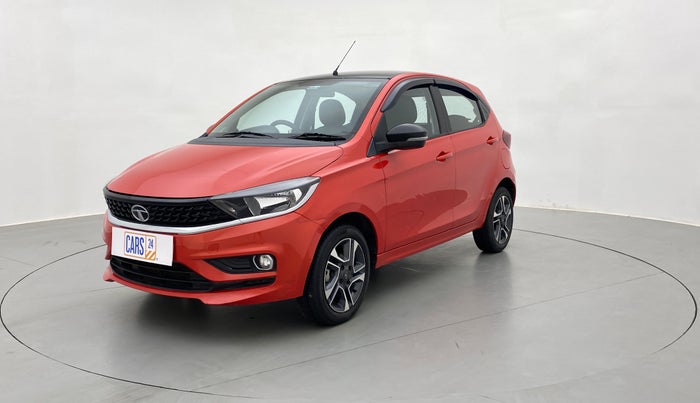 2020 Tata Tiago XZA+ DUAL TONE 1.2RTN, Petrol, Automatic, 34,587 km, Left Front Diagonal