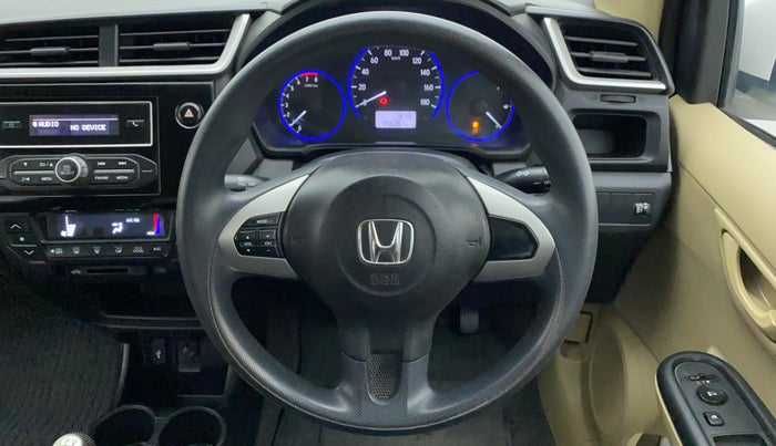 2018 Honda Brio S(O) MT, Petrol, Manual, 56,387 km, Steering Wheel Close Up