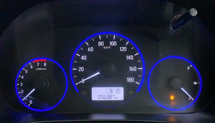 2018 Honda Brio S(O) MT, Petrol, Manual, 56,387 km, Odometer Image