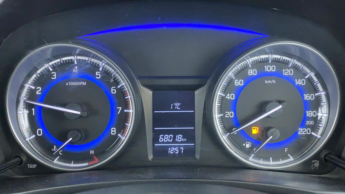 2016 Maruti Baleno DELTA PETROL 1.2, Petrol, Manual, 68,584 km, Odometer Image