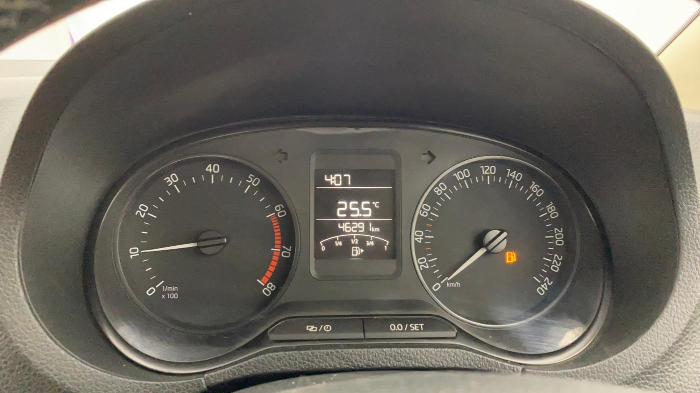 2020 Skoda Rapid ACTIVE 1.0 TSI, Petrol, Manual, 46,260 km, Odometer Image