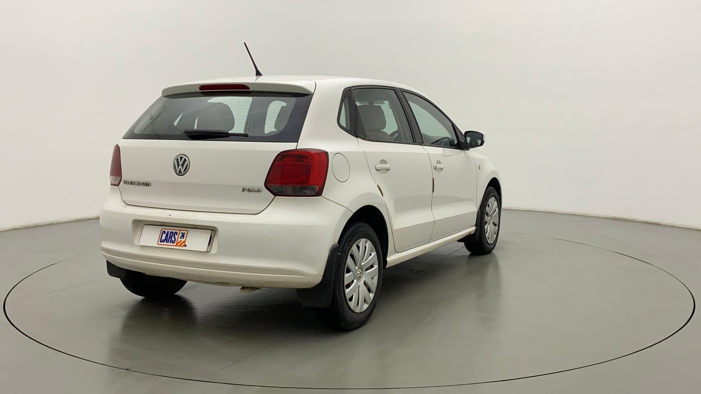 2013 Volkswagen Polo COMFORTLINE 1.2L PETROL, Petrol, Manual, 68,258 km, Right Back Diagonal