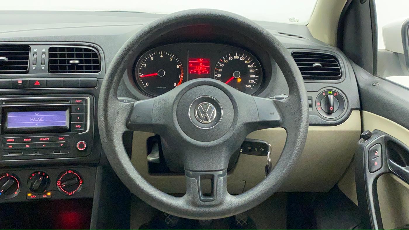 2013 Volkswagen Polo COMFORTLINE 1.2L PETROL, Petrol, Manual, 68,258 km, Steering Wheel Close Up