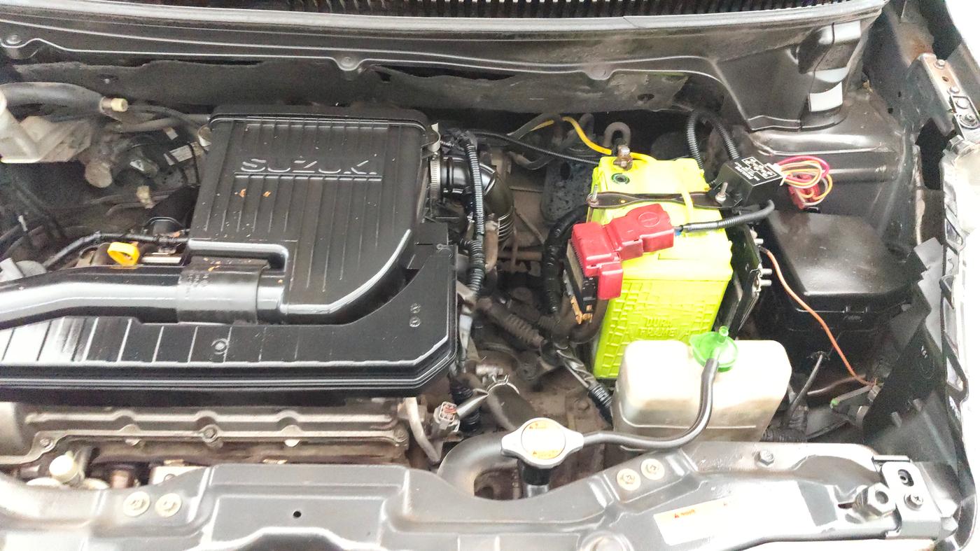 2013 Maruti Ertiga VXI, Petrol, Manual, 94,964 km, Engine View - Left