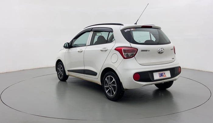 2018 Hyundai Grand i10 SPORTZ AT 1.2 KAPPA VTVT, Petrol, Automatic, 17,256 km, Left Back Diagonal