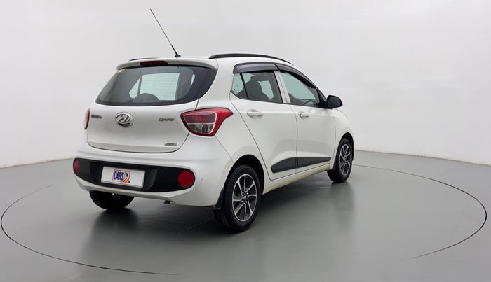 2018 Hyundai Grand i10 SPORTZ AT 1.2 KAPPA VTVT, Petrol, Automatic, 17,256 km, Right Back Diagonal