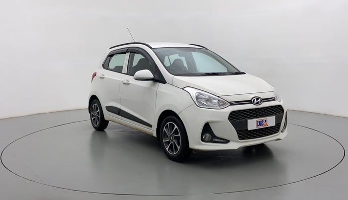 2018 Hyundai Grand i10 SPORTZ AT 1.2 KAPPA VTVT, Petrol, Automatic, 17,256 km, Right Front Diagonal