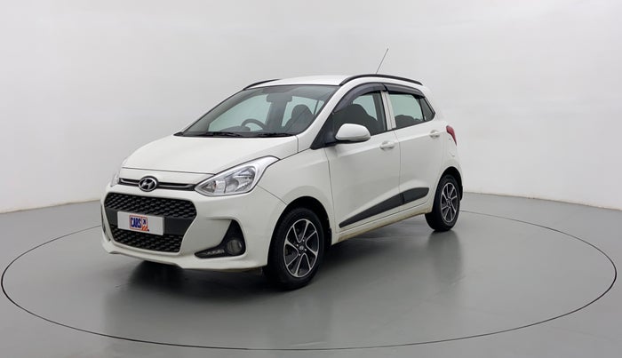 2018 Hyundai Grand i10 SPORTZ AT 1.2 KAPPA VTVT, Petrol, Automatic, 17,256 km, Left Front Diagonal