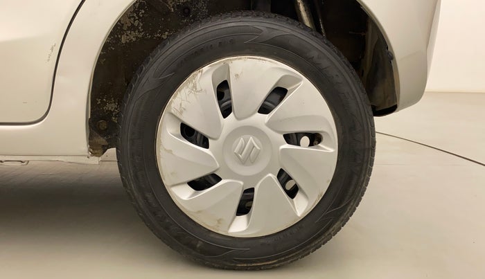 2014 Maruti Celerio VXI AMT, Petrol, Automatic, 48,552 km, Left Rear Wheel