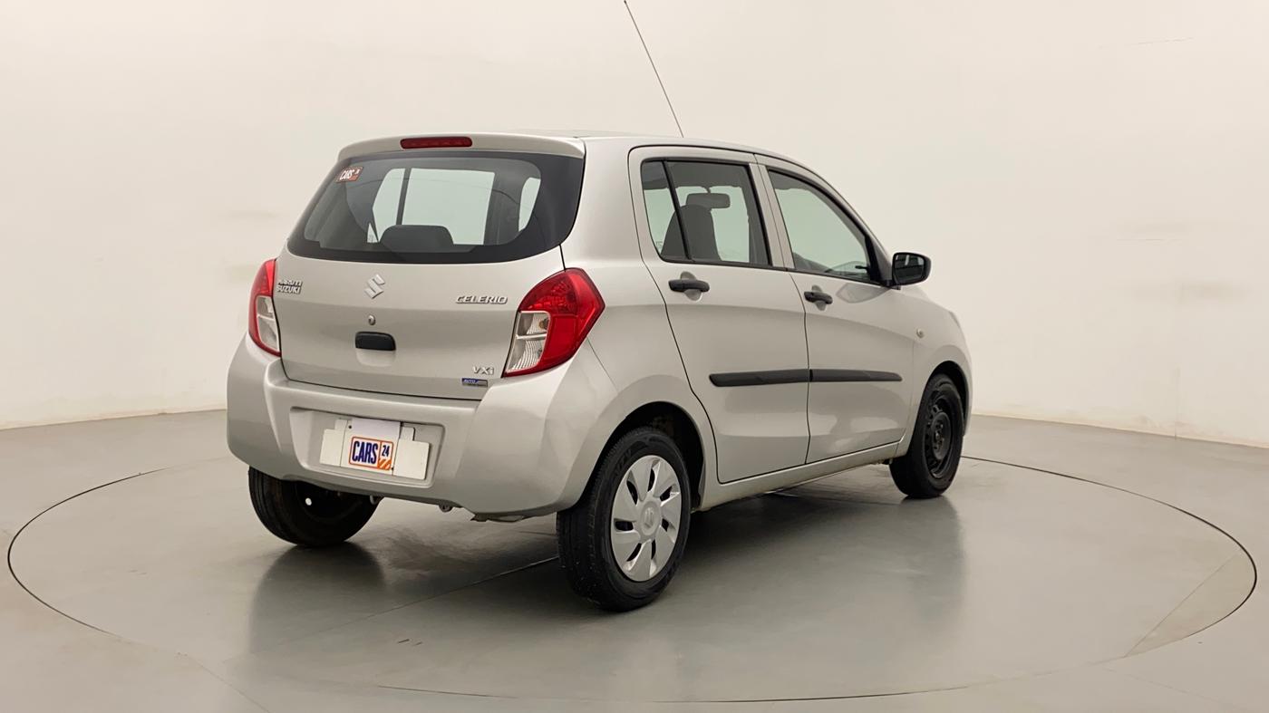 2014 Maruti Celerio VXI AMT, Petrol, Automatic, 48,552 km, Right Back Diagonal