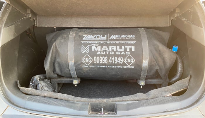 2023 Renault Kiger RXZ TURBO CVT DUAL TONE, CNG, Automatic, 19,444 km, Boot Inside