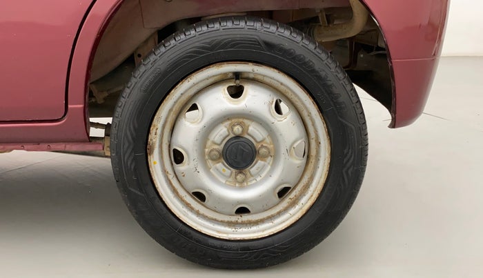 2011 Maruti Alto K10 LXI, Petrol, Manual, 73,434 km, Left Rear Wheel