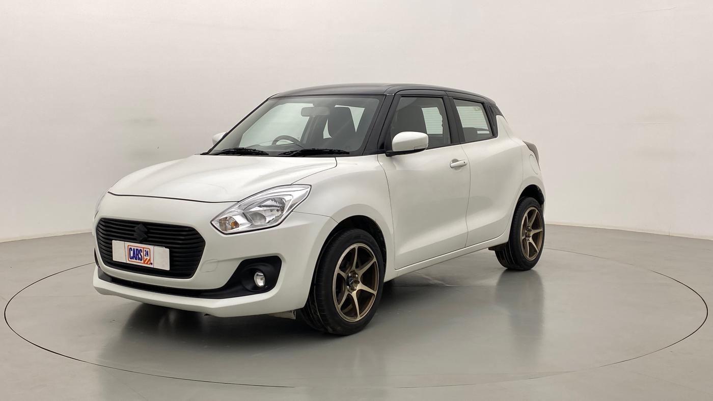 2018 Maruti Swift ZXI (AMT), Petrol, Automatic, 65,649 km, Left Front Diagonal