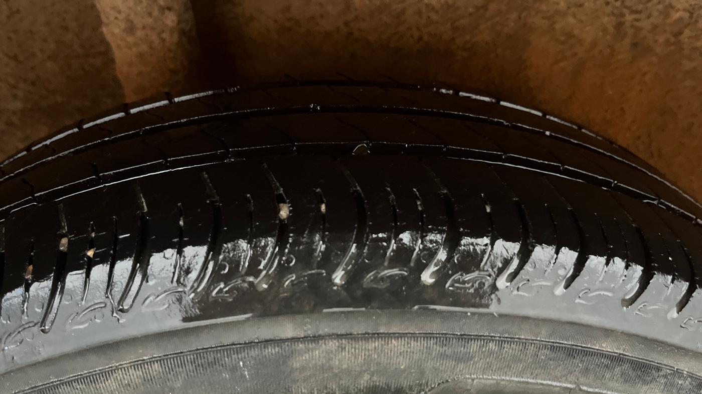 2019 Maruti S PRESSO VXI+, CNG, Manual, 57,087 km, Right Rear Tyre Tread