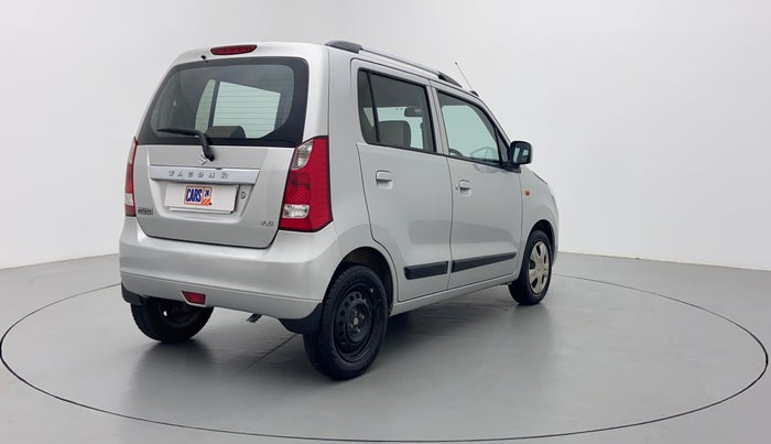 2011 Maruti Wagon R 1.0 VXI, Petrol, Manual, 70,353 km, Right Back Diagonal (45- Degree) View