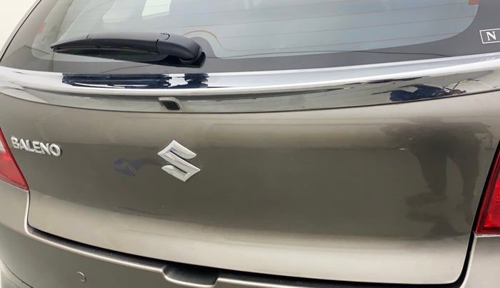 2021 Maruti Baleno ZETA PETROL 1.2, Petrol, Manual, 11,464 km, Dicky (Boot door) - Minor scratches