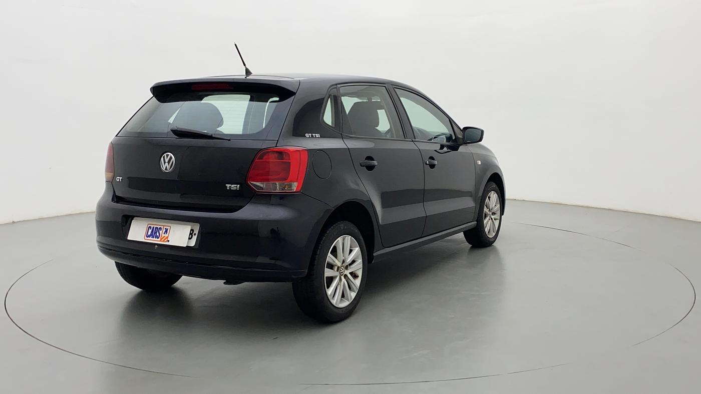 2013 Volkswagen Polo GT TSI 1.2 PETROL AT, Petrol, Automatic, 56,628 km, Right Back Diagonal