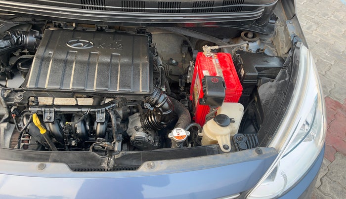 2016 Hyundai Grand i10 SPORTZ 1.2 KAPPA VTVT, Petrol, Manual, 48,070 km, Engine View - Left