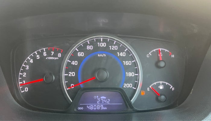 2016 Hyundai Grand i10 SPORTZ 1.2 KAPPA VTVT, Petrol, Manual, 48,070 km, Odometer Image