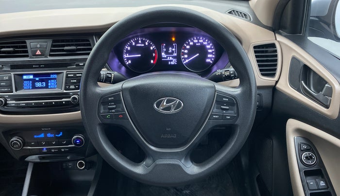 2016 Hyundai Elite i20 Sportz 1.2 VTVT MT, Petrol, Manual, 31,628 km, Steering Wheel Close Up