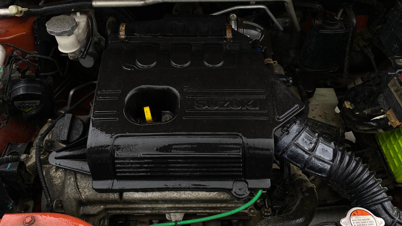 2017 Maruti Celerio VXI AMT, Petrol, Automatic, 22,444 km, Engine View