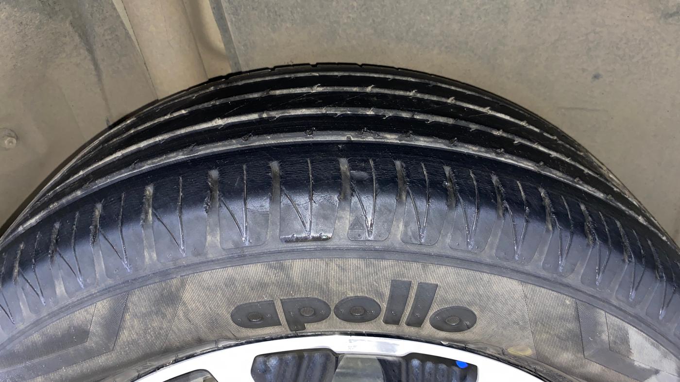2021 Maruti Vitara Brezza ZXI PLUS AT SHVS, Petrol, Automatic, 46,908 km, Right Rear Tyre Tread