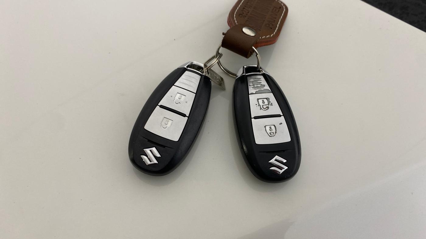 2021 Maruti Vitara Brezza ZXI PLUS AT SHVS, Petrol, Automatic, 46,908 km, Key Close Up