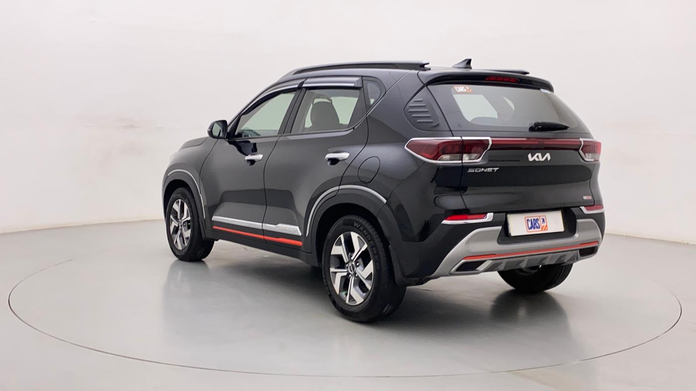 2022 KIA SONET HTX PLUS 1.0 IMT, Petrol, Manual, 14,324 km, Left Back Diagonal