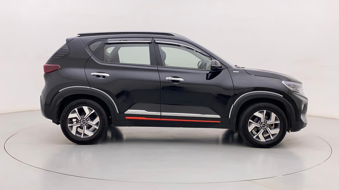 2022 KIA SONET HTX PLUS 1.0 IMT, Petrol, Manual, 14,324 km, Right Side View