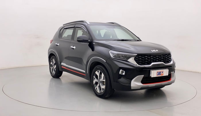 2022 KIA SONET HTX PLUS 1.0 IMT, Petrol, Manual, 14,324 km, Right Front Diagonal