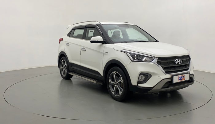 2018 Hyundai Creta SX AT 1.6 PETROL, Petrol, Automatic, 26,218 km, Right Front Diagonal
